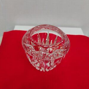 Princess House Votive Candle Holder Lead Crystal Highlights #872 Vintage